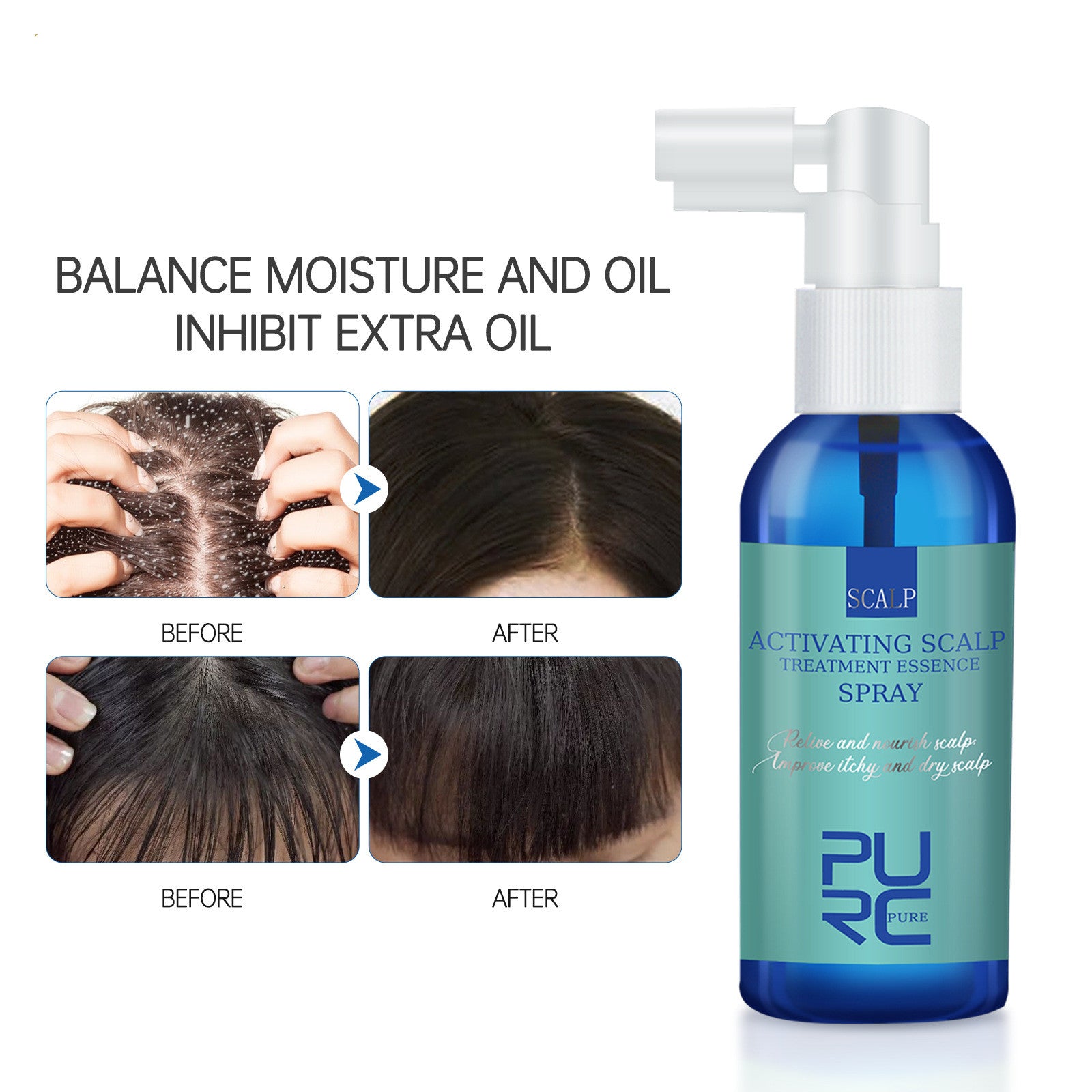 Scalp Care Serum Refreshing And Strengthening Mist - Opaline Glam Beauty