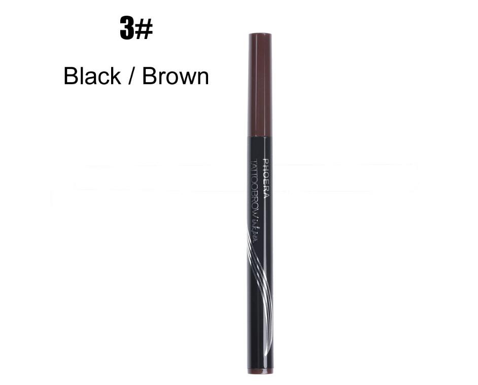 New Long Lasting Ultra-Fine Four-Comb Eyebrow Pencil - Opaline Glam Beauty