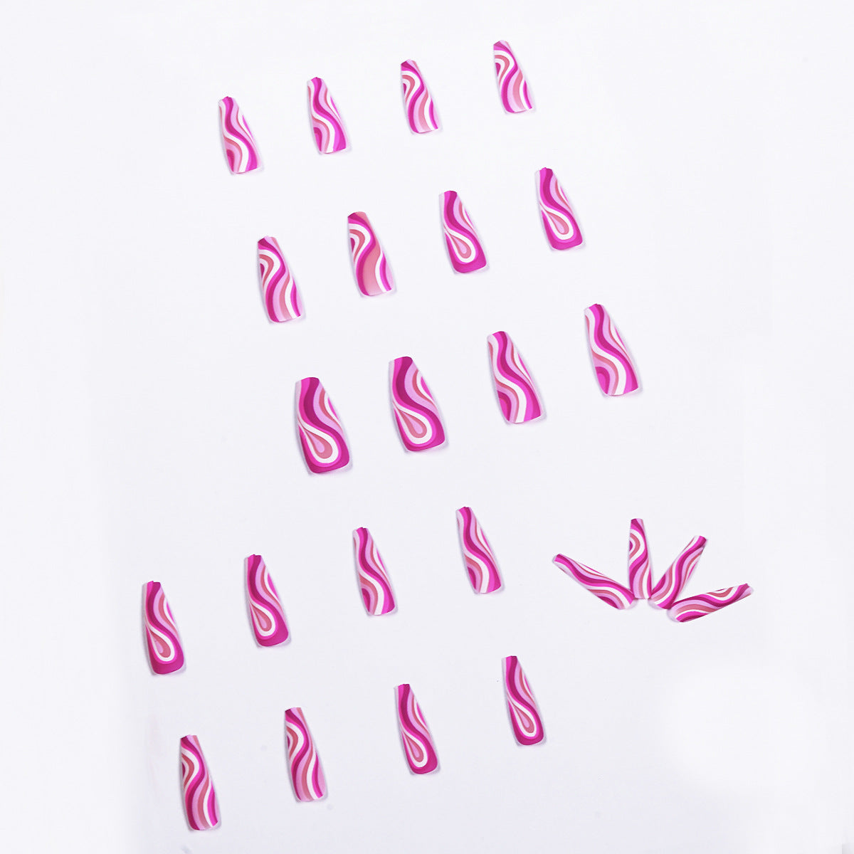Detachable Press-On False Nails – Artistic Fingernail Tips - Opaline Glam Beauty