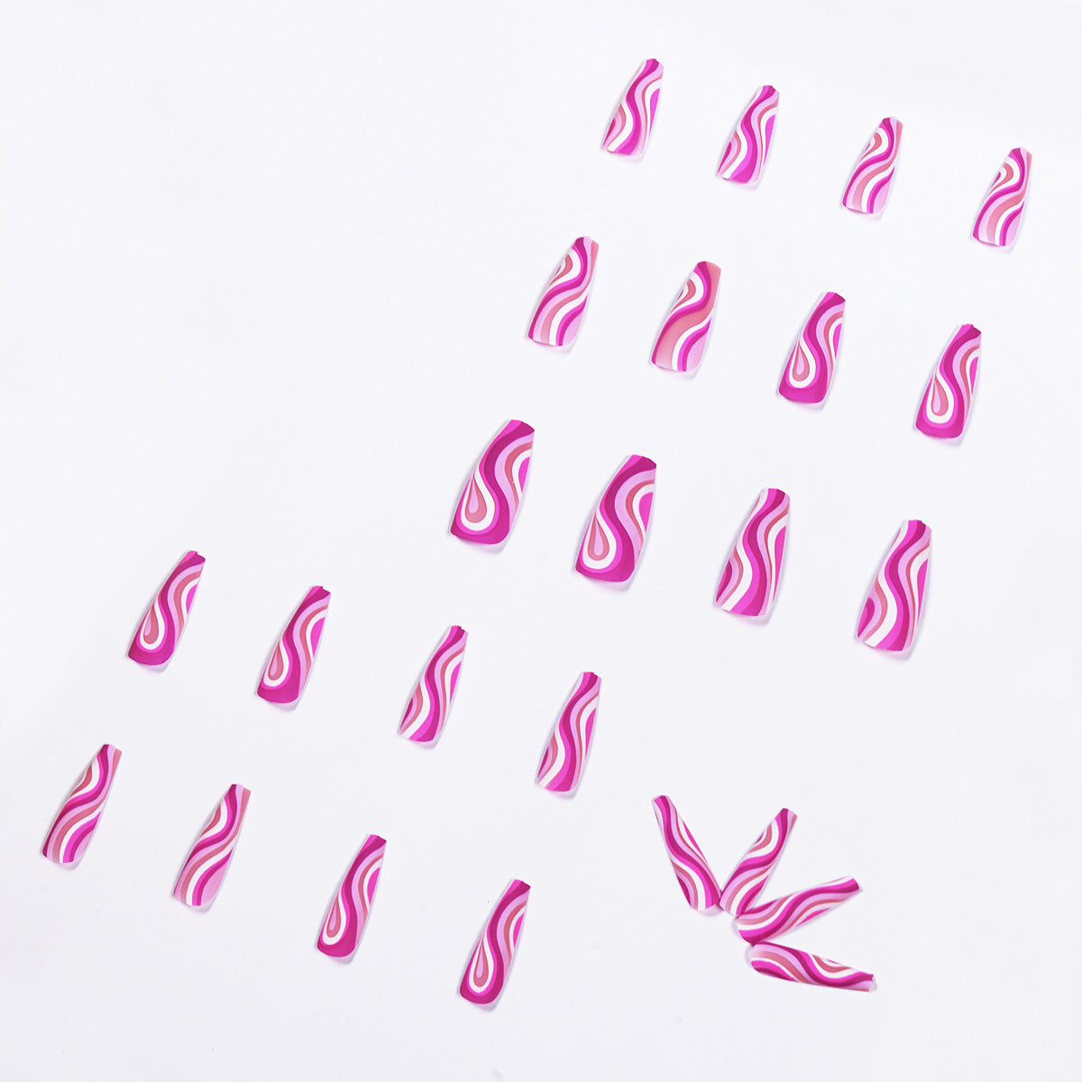 Detachable Press-On False Nails – Artistic Fingernail Tips - Opaline Glam Beauty