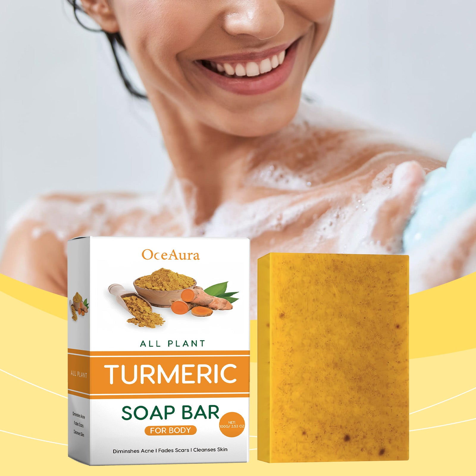 Oceaura Lemon Turmeric Soap