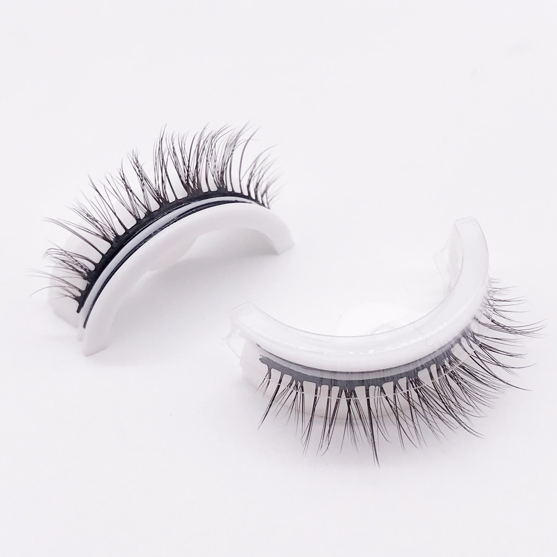 Reusable 3D Mink Lashes Natural False Eyelashes Self Adhesive - Opaline Glam Beauty