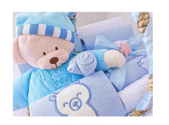 Newborn Boy Baby Clothes Set Gift Box Autumn And Winter - Opaline Glam Beauty