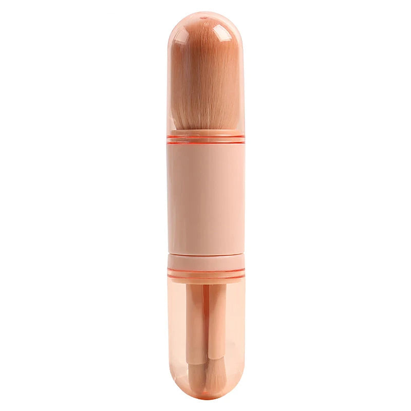 4-in-1 Portable Beauty Makeup Brush Set