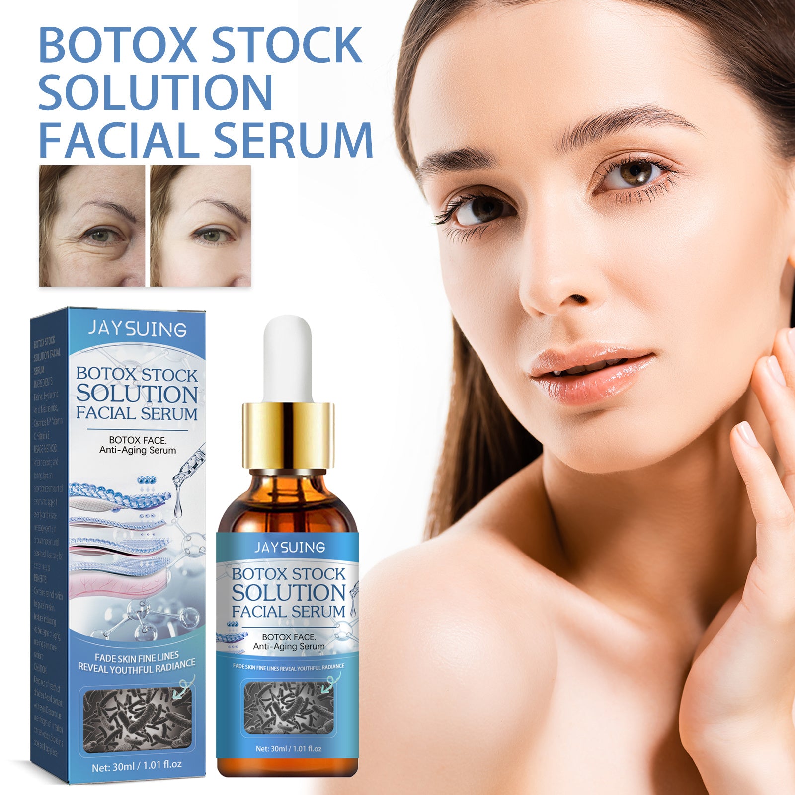Jaysuing Anti-Aging Facial Firming, Anti-Line Moisturizing & Anti-Aging - Opaline Glam Beauty