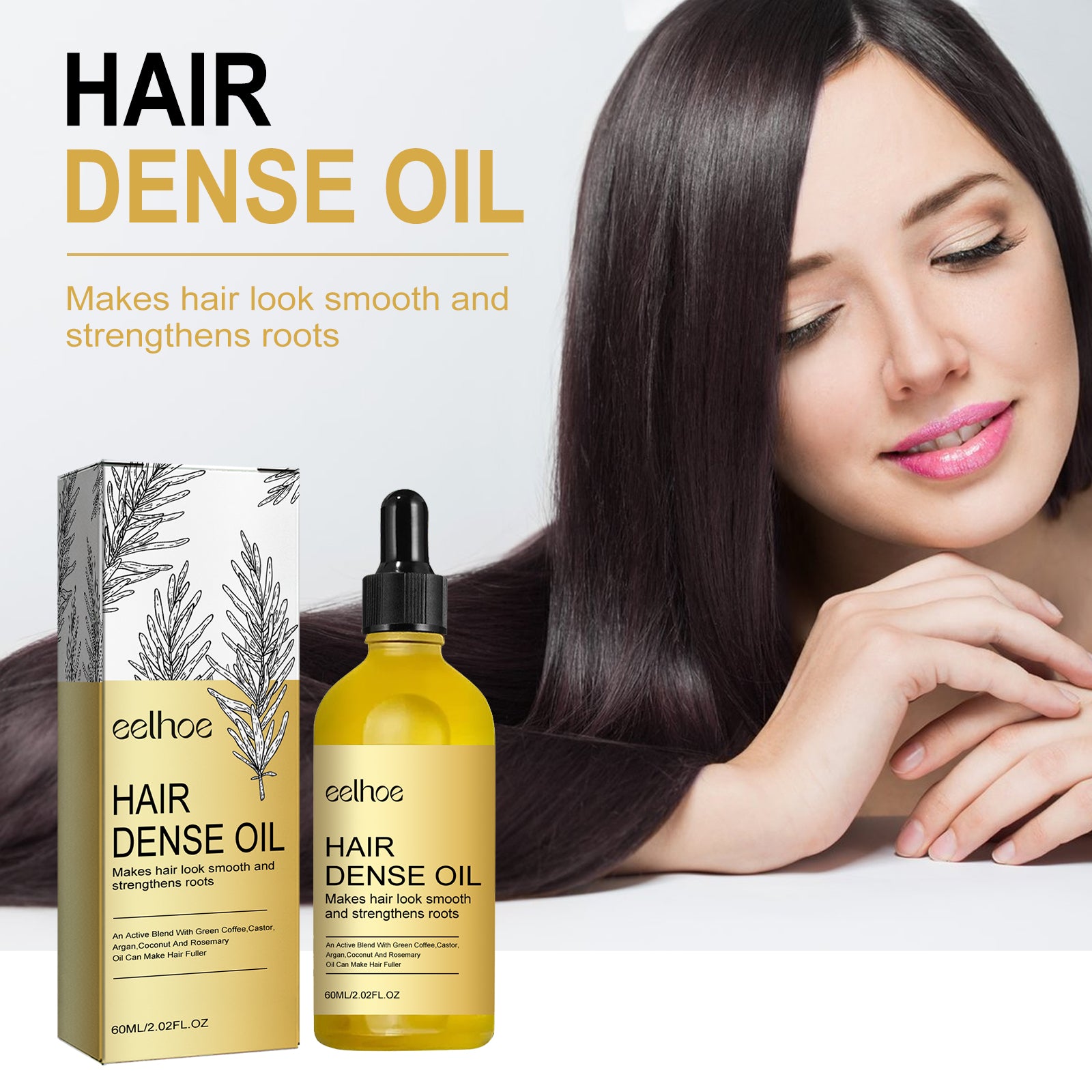 Rosemary Hair Oil – Scalp Care, Repair & Volumizing