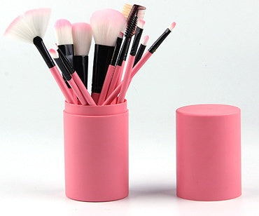 12pcs Makeup Brush Set Blush Eyeshadow Eyelash Highlighter Makeup Brush - Opaline Glam Beauty