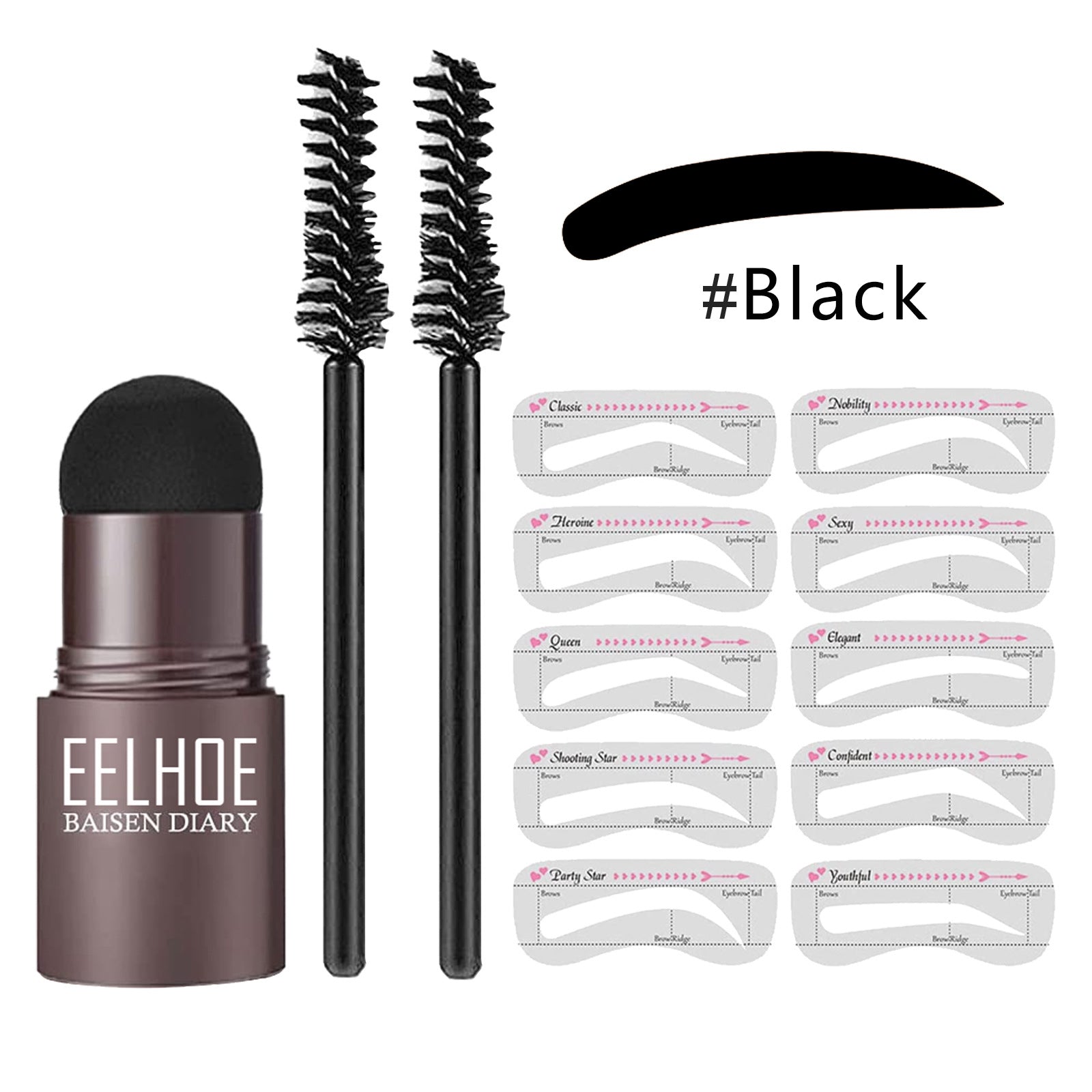 Eyebrow Mold Set Makeup Powder - Opaline Glam Beauty