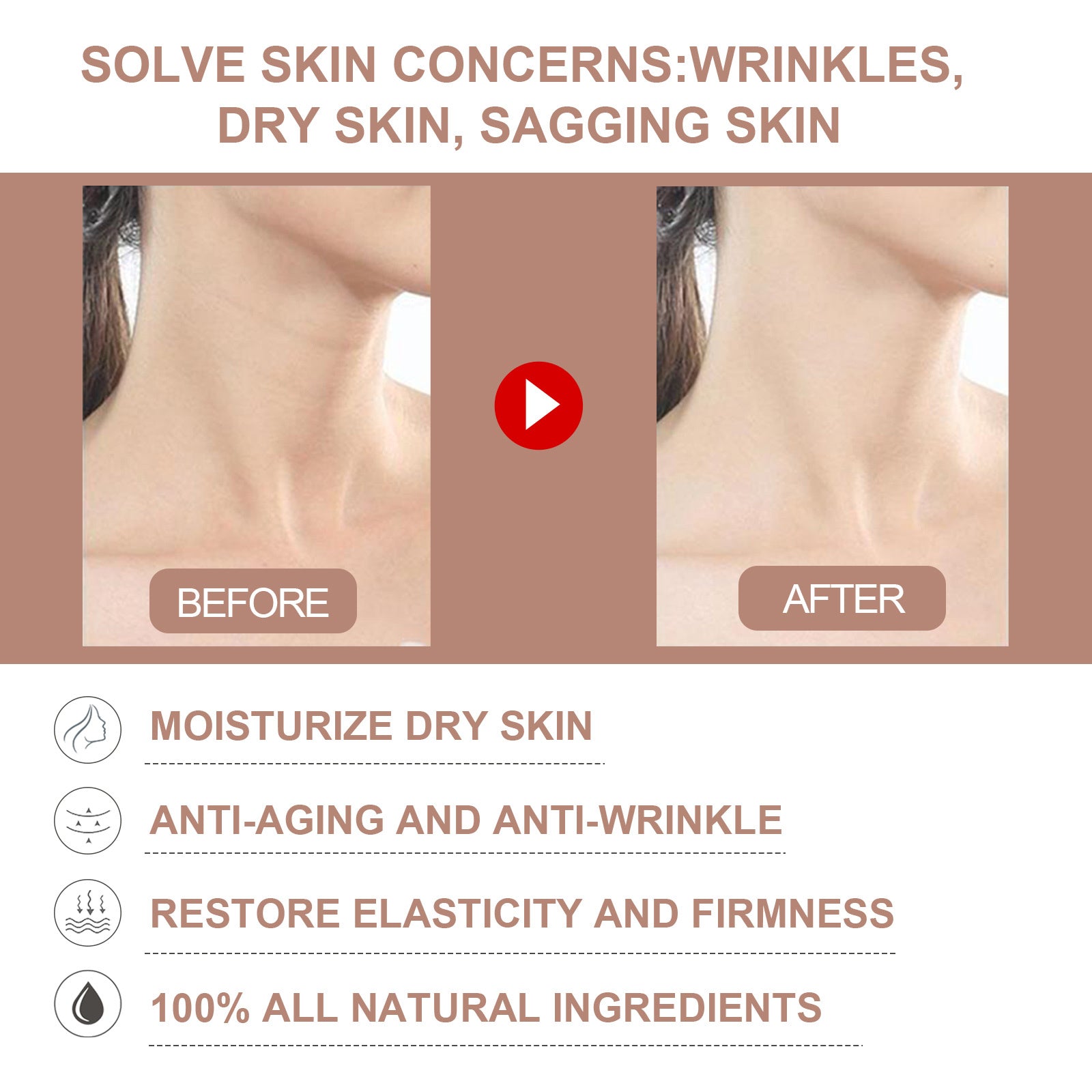 EELHOE Anti-Aging Cream Stick Hydrating, Firming, Anti-Fine Lines, Age Repairing Skin Care Cream Stick - Opaline Glam Beauty