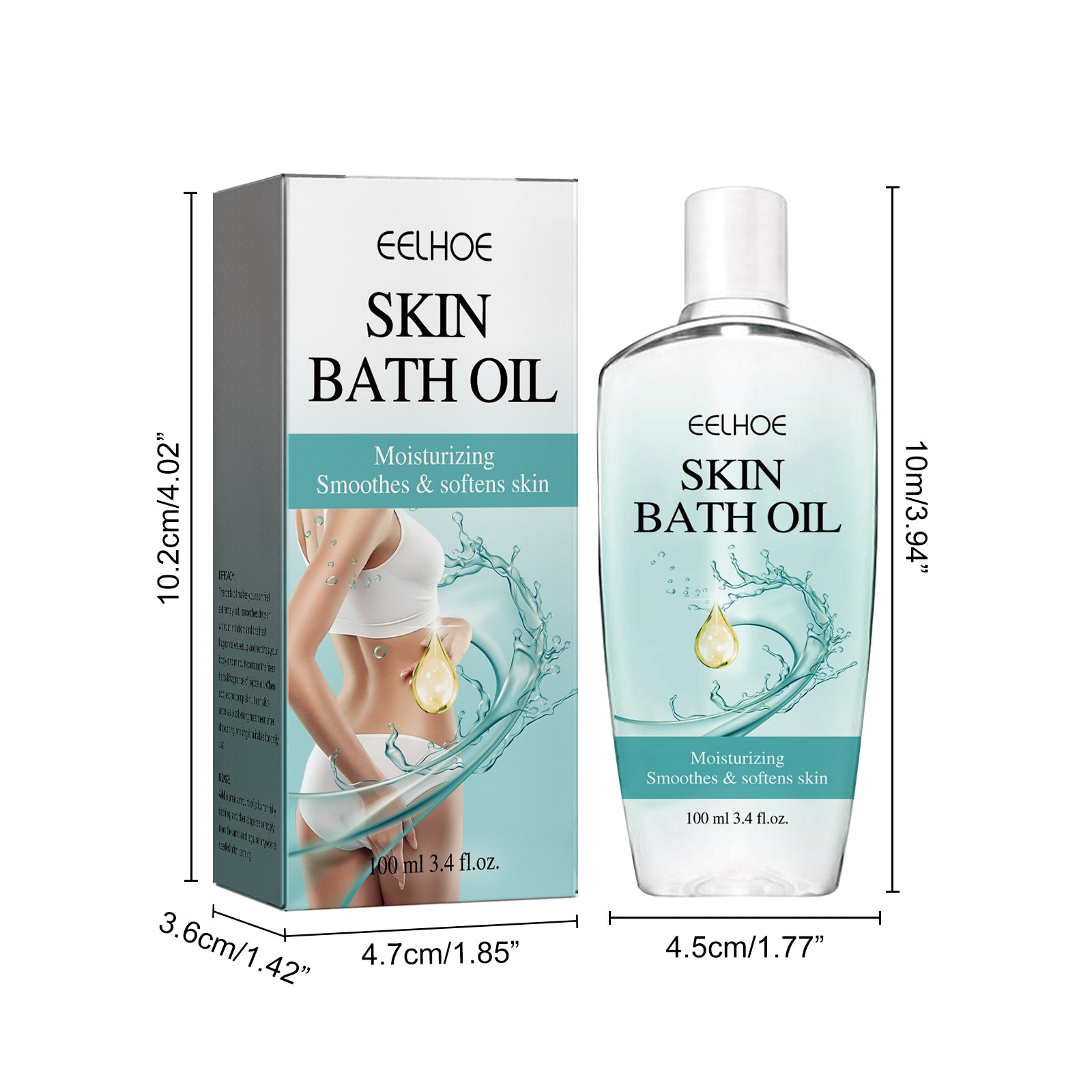 Eelhoe Shower Oil – Moisturizing & Skin Repair Body Care - Opaline Glam Beauty