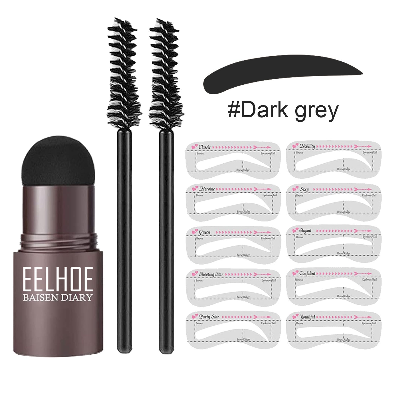Eyebrow Mold Set Makeup Powder - Opaline Glam Beauty
