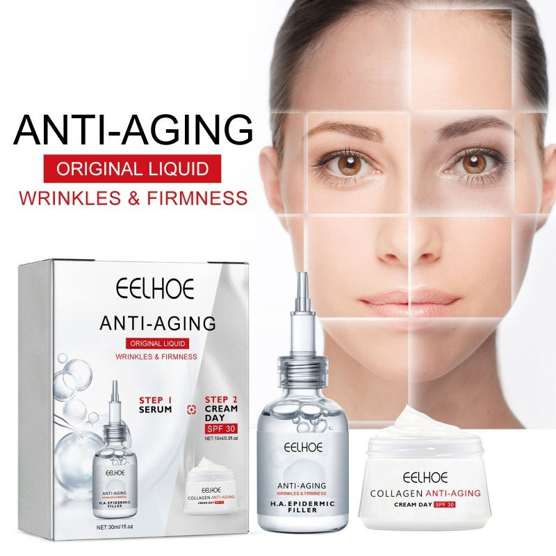 Filling Anti-wrinkle Suit Fading Wrinkle Moisturizing Anti-aging Skin Rejuvenation Firming Water BankCream - Opaline Glam Beauty
