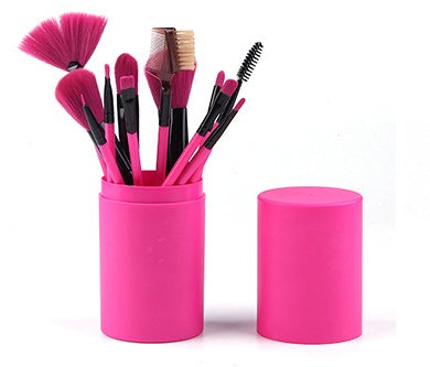 12pcs Makeup Brush Set Blush Eyeshadow Eyelash Highlighter Makeup Brush - Opaline Glam Beauty