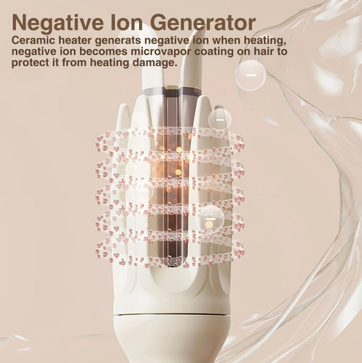Spin And Curl, Automatic Hair Curling Iron For Healthy & Shiny
