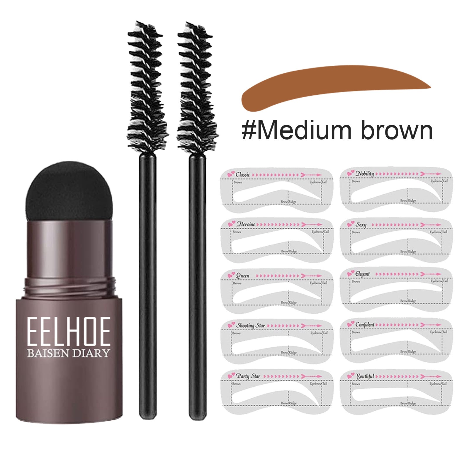 Eyebrow Mold Set Makeup Powder - Opaline Glam Beauty