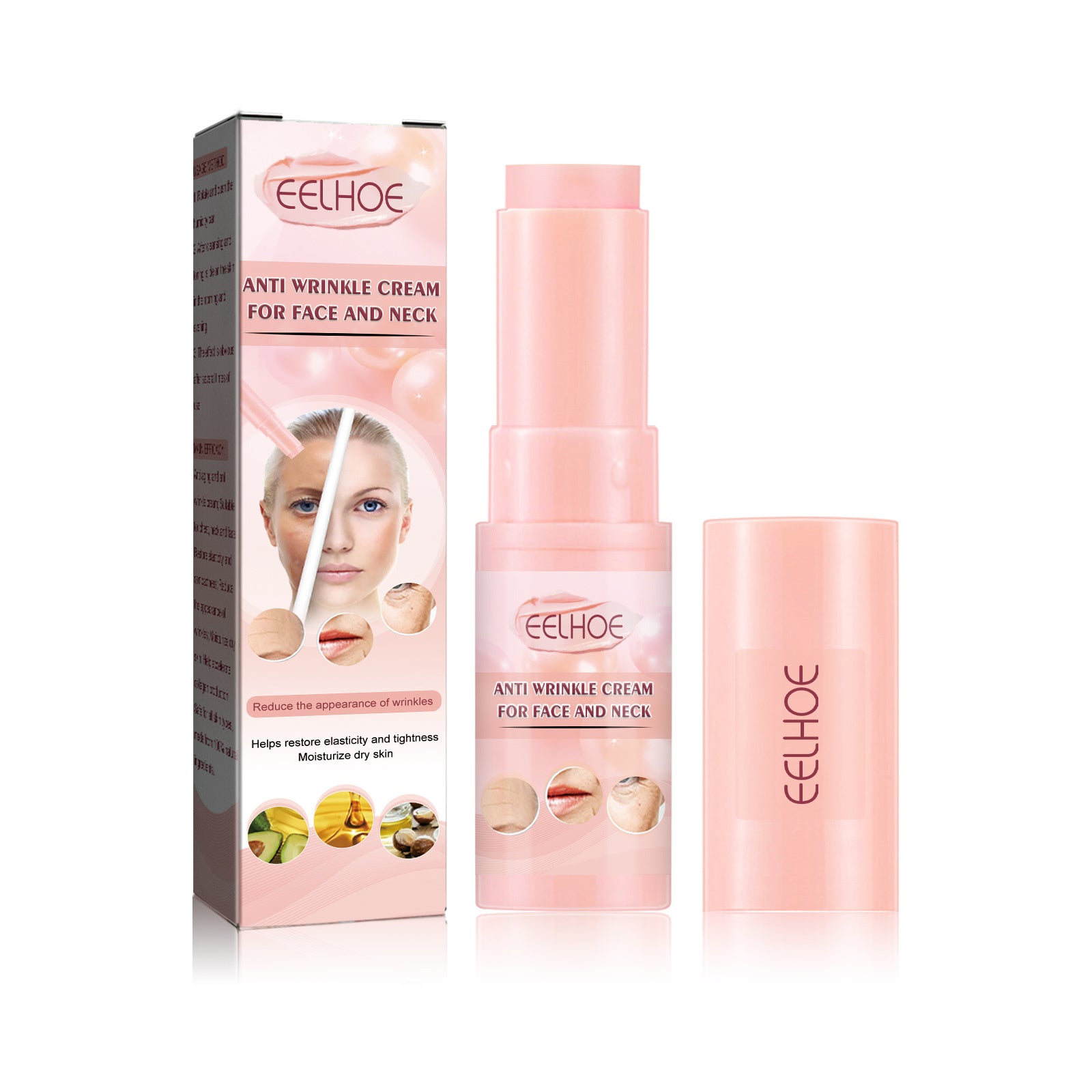 EELHOE Anti-Aging Cream Stick Hydrating, Firming, Anti-Fine Lines, Age Repairing Skin Care Cream Stick - Opaline Glam Beauty