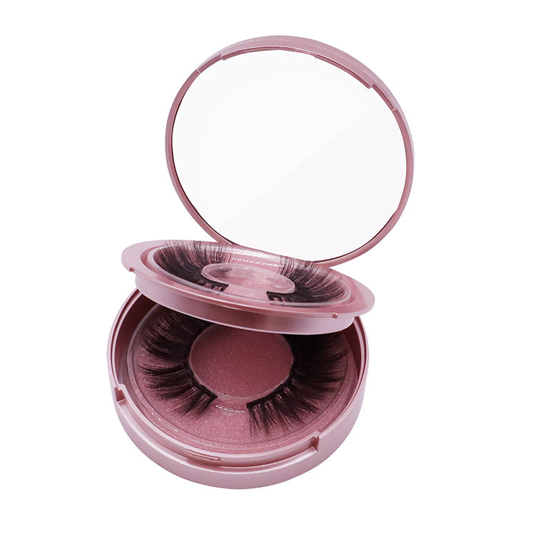 Natural Long Lasting Magnetic Liquid Eyeliner & Magnetic False Eyelashes & Tweezer Set Make up Set - Opaline Glam Beauty
