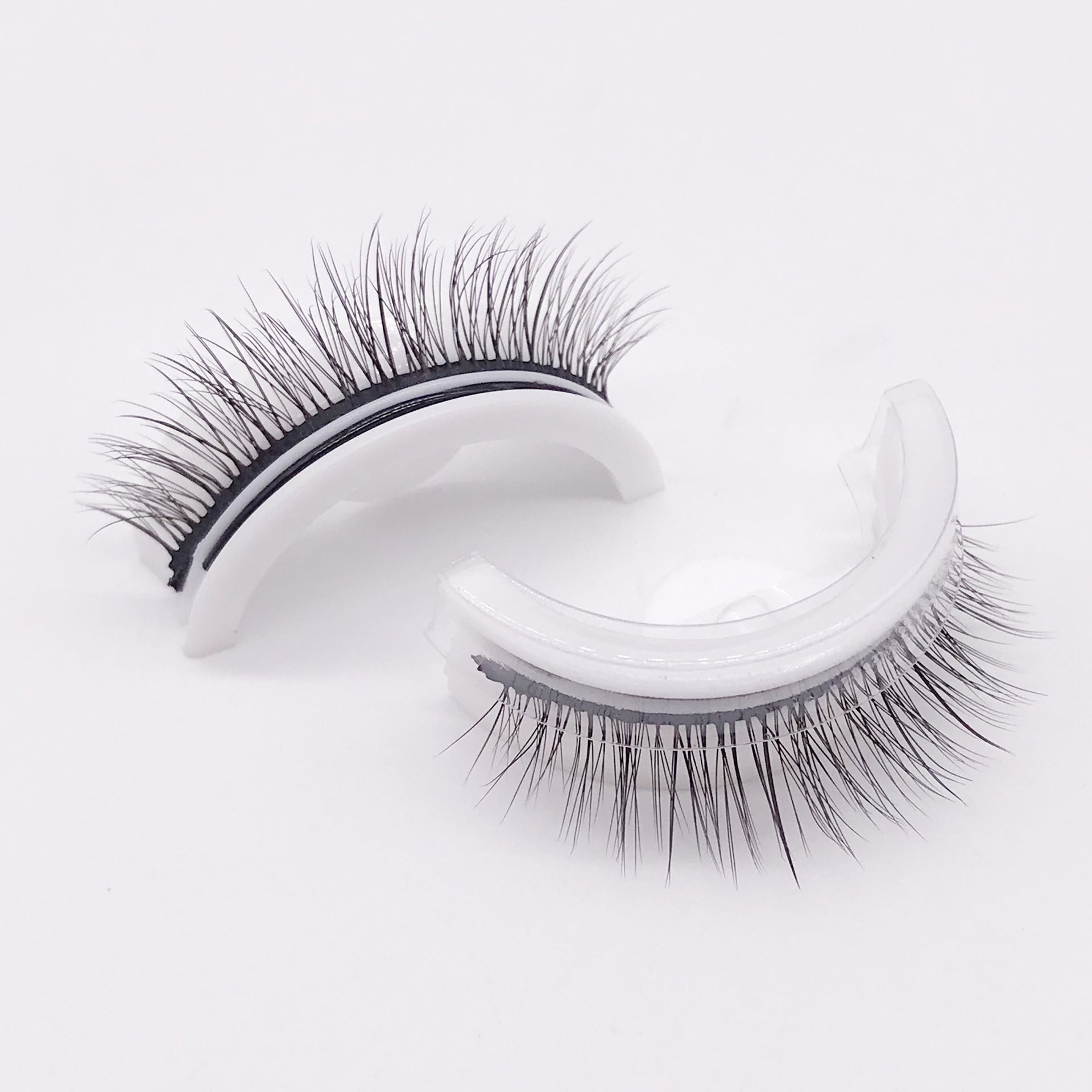 Reusable 3D Mink Lashes Natural False Eyelashes Self Adhesive - Opaline Glam Beauty