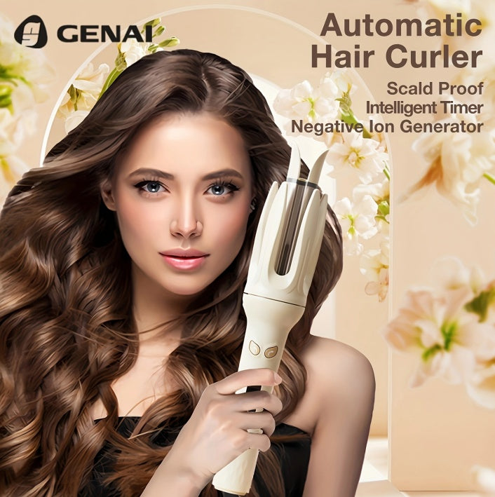 Spin And Curl, Automatic Hair Curling Iron For Healthy & Shiny