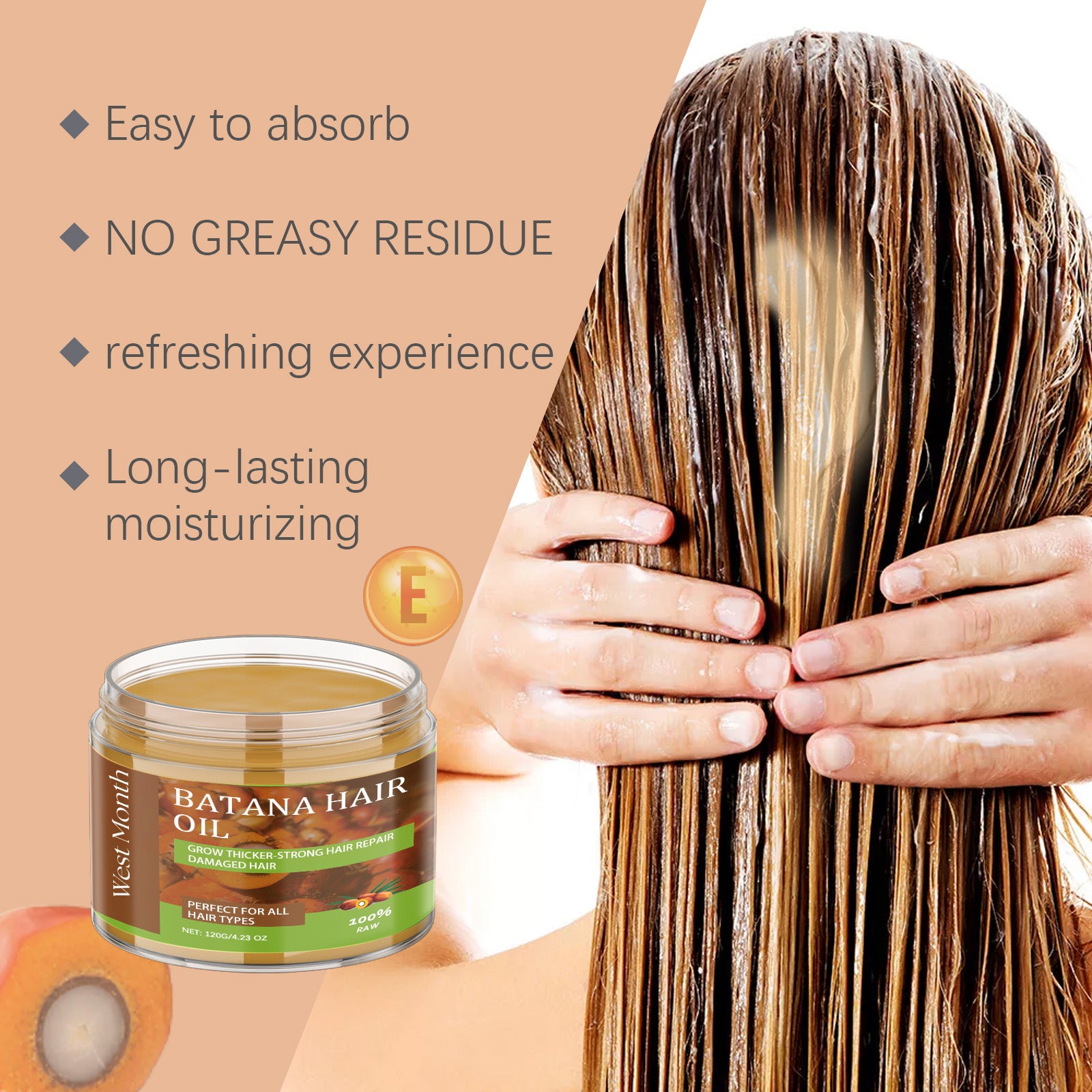 Batanami Hair Care Oil - Opaline Glam Beauty