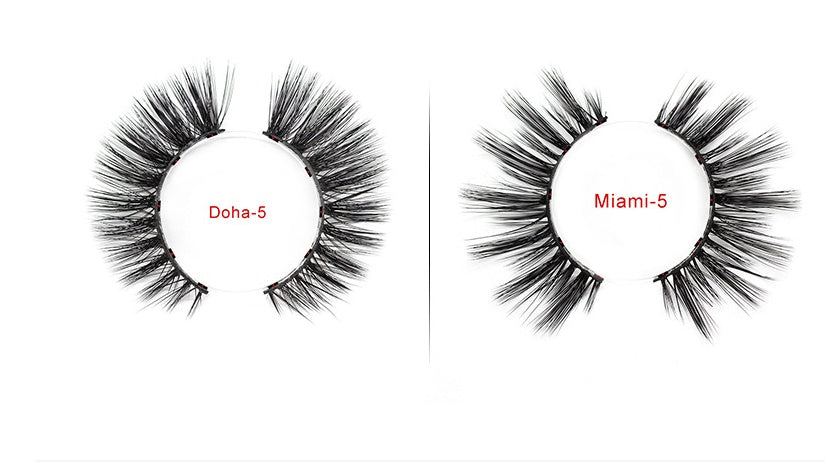 Natural Long Lasting Magnetic Liquid Eyeliner & Magnetic False Eyelashes & Tweezer Set Make up Set - Opaline Glam Beauty