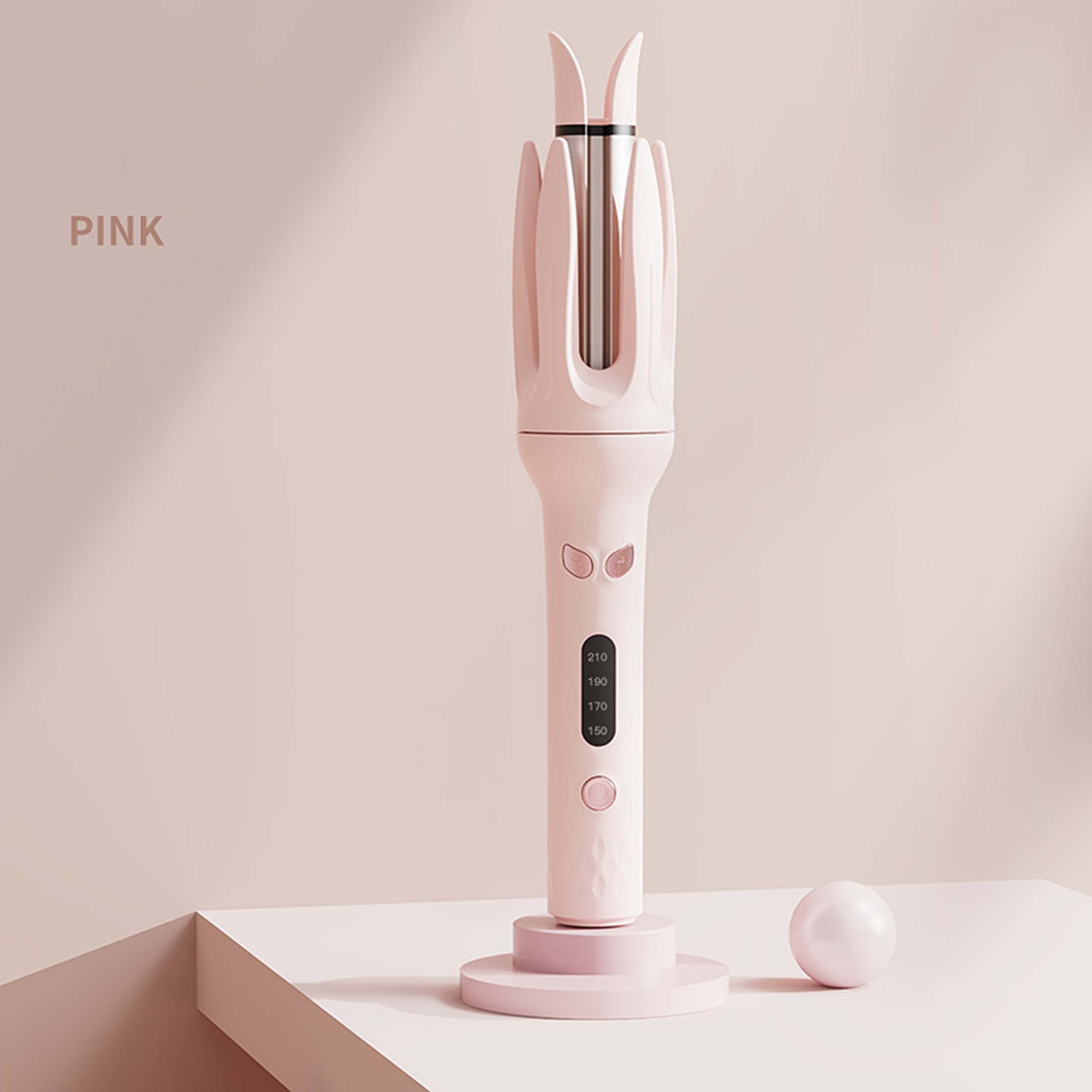 Spin And Curl, Automatic Hair Curling Iron For Healthy & Shiny