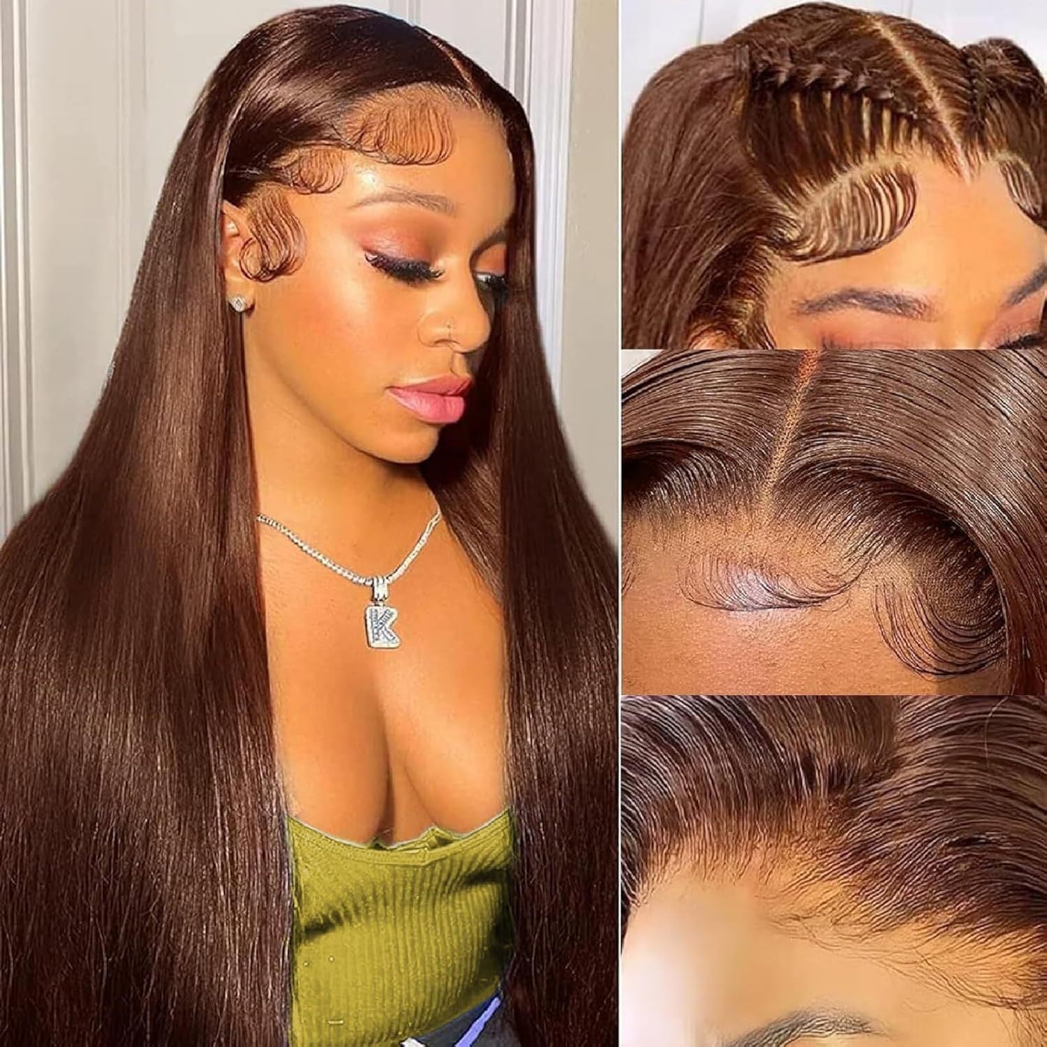 Luxury 13x4 Lace Front Wig - Opaline Glam Beauty