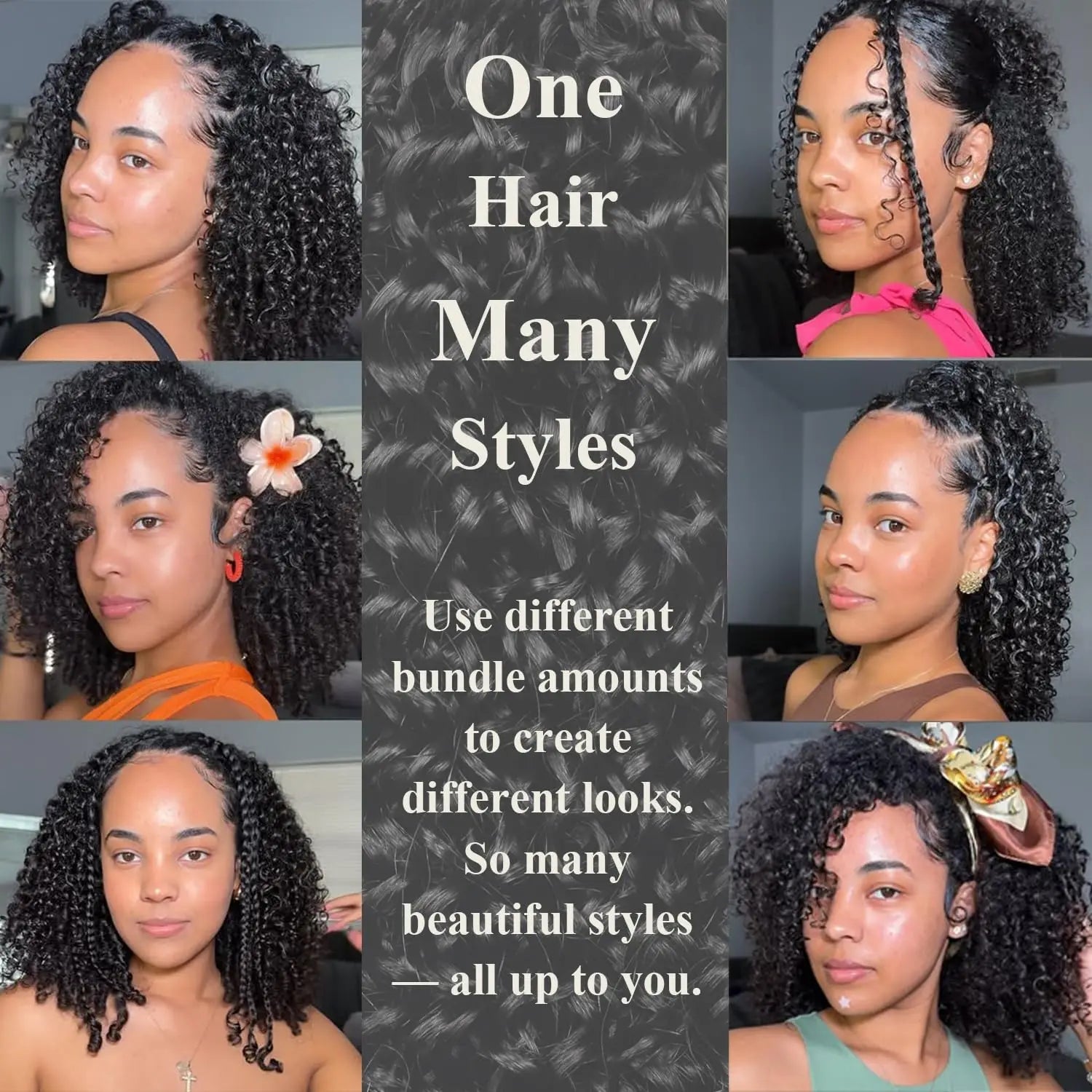 Deep Wave Feather Crochet Hair Extensions - Opaline Glam Beauty