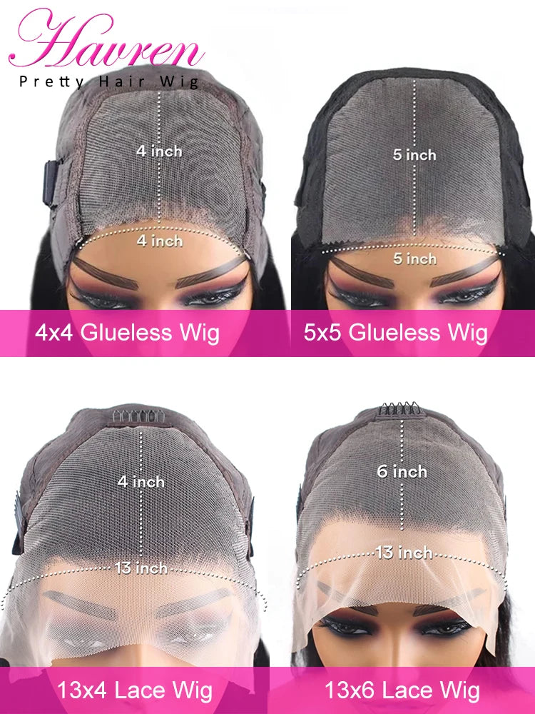 40" Straight HD Lace Front Human Hair Wig – Ready to Wear - Opaline Glam Beauty