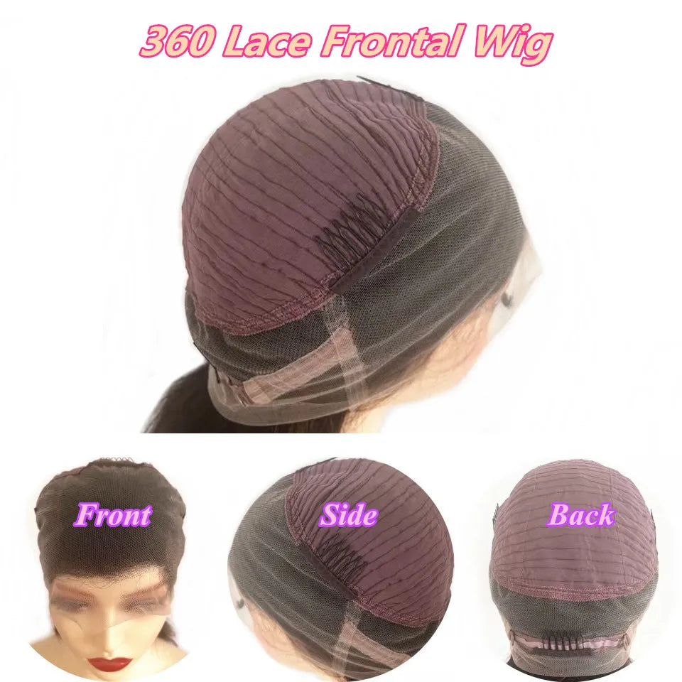Brazilian Ombre Blonde Body Wave Human Hair Wig - Opaline Glam Beauty