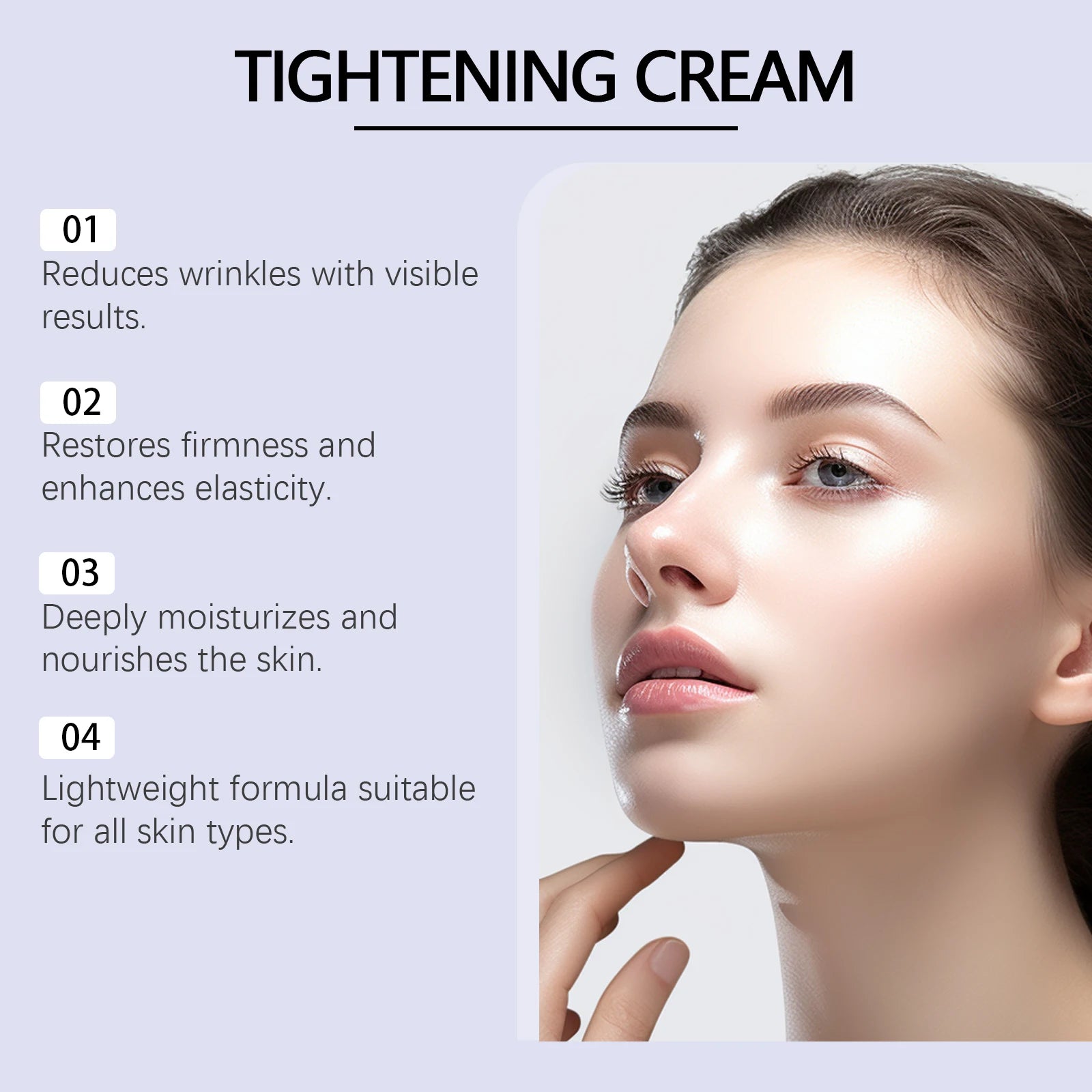 Anti-Aging Moisturizing Cream – Wrinkle Reduction & Skin Elasticity - Opaline Glam Beauty