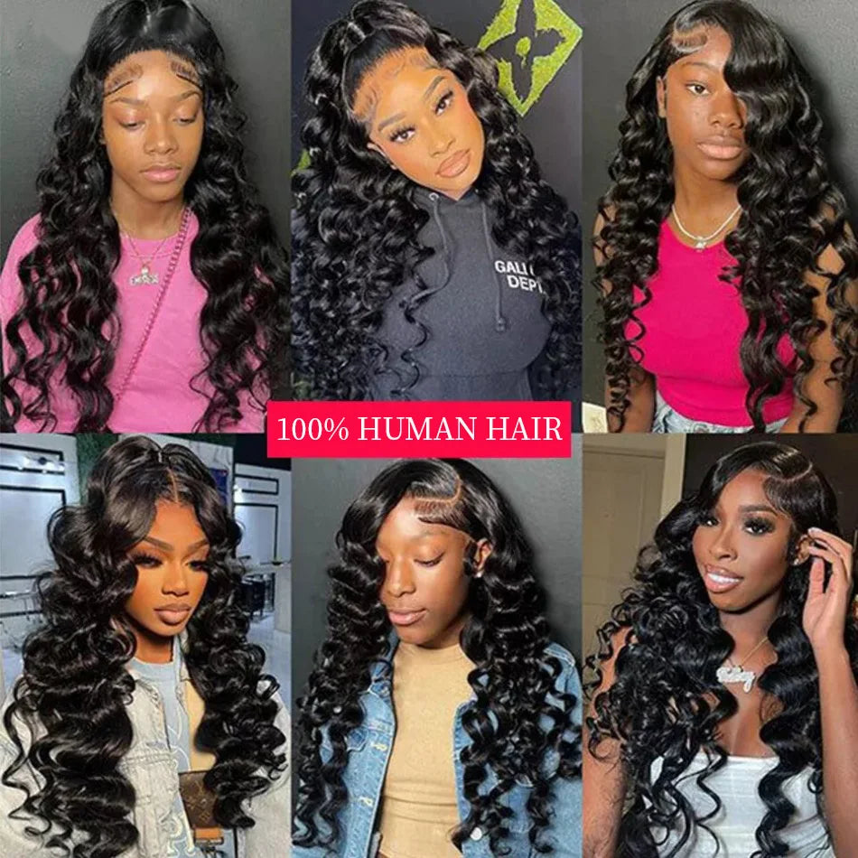 Loose Wave Body Wave Lace Front Wig - Opaline Glam Beauty