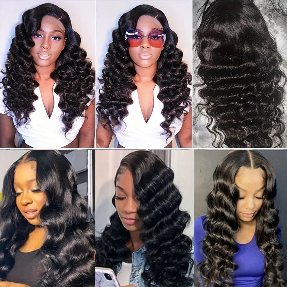 Loose Wave Body Wave Lace Front Wig - Opaline Glam Beauty
