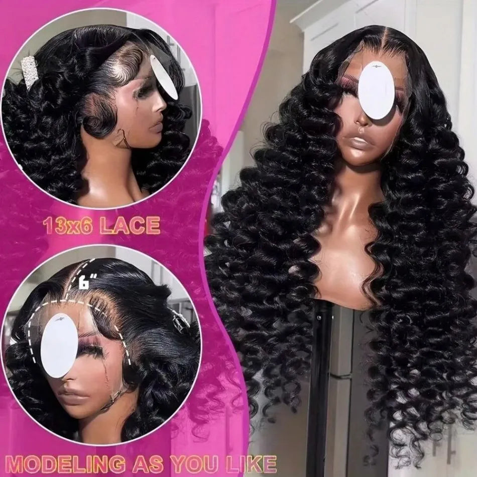Loose Wave Body Wave Lace Front Wig - Opaline Glam Beauty