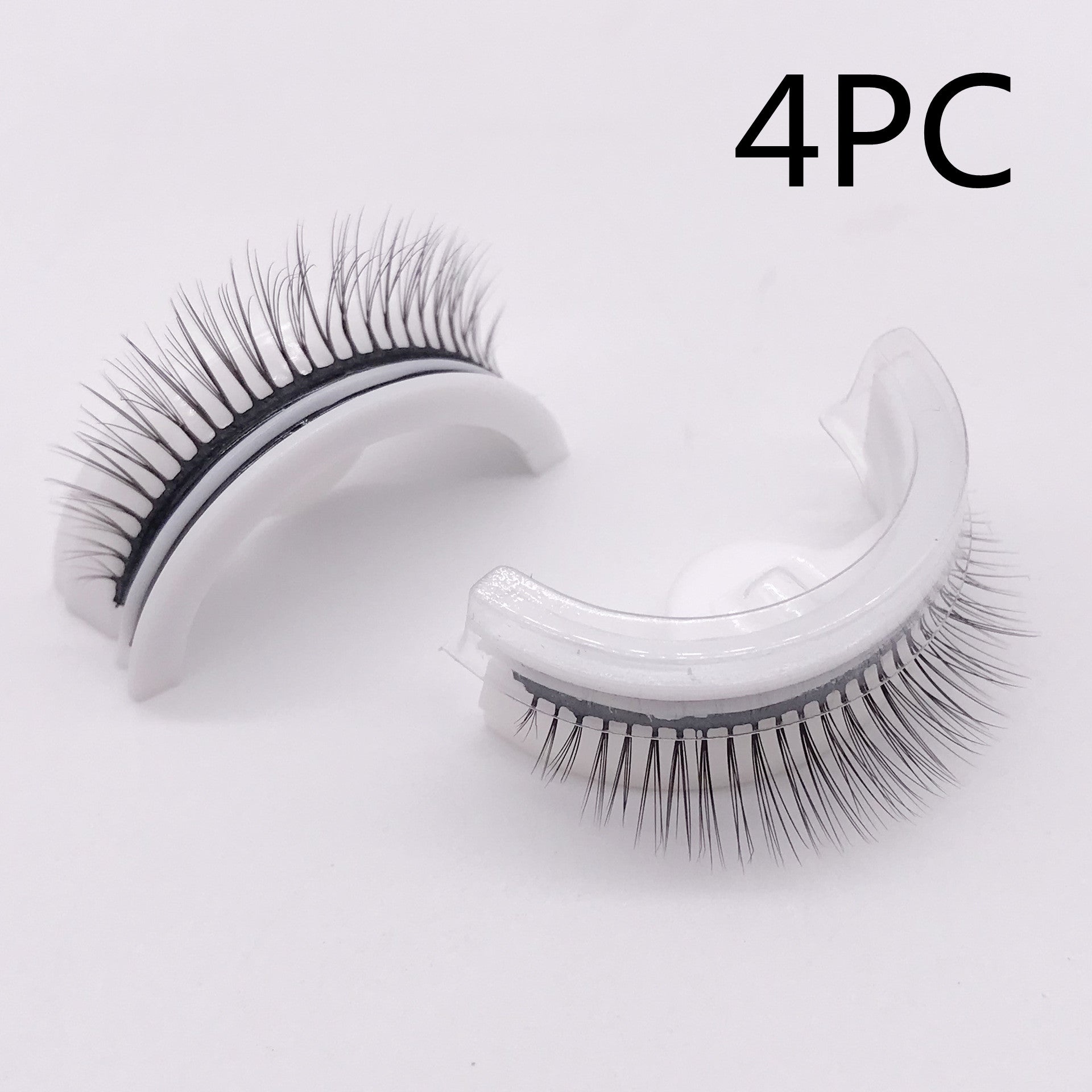 Reusable 3D Mink Lashes Natural False Eyelashes Self Adhesive - Opaline Glam Beauty