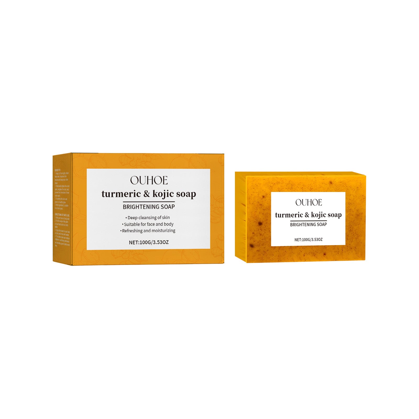 Turmeric & Kojic Soap – Gentle Cleansing & Moisturizing