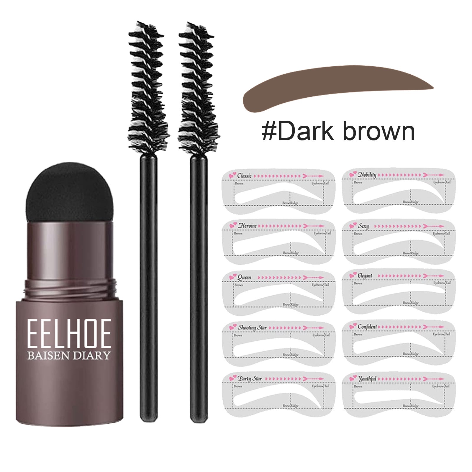 Eyebrow Mold Set Makeup Powder - Opaline Glam Beauty