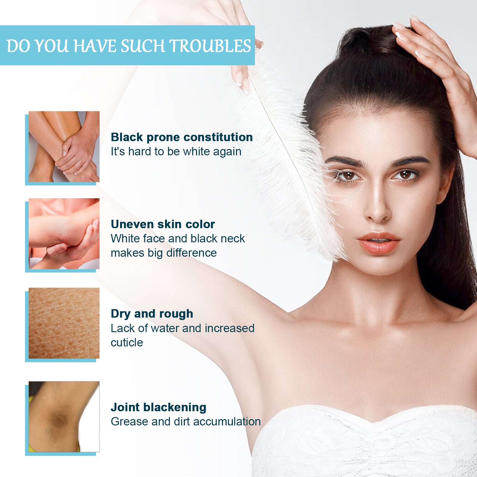 OUHOE Skin Brightening & Moisturizing Body Toner