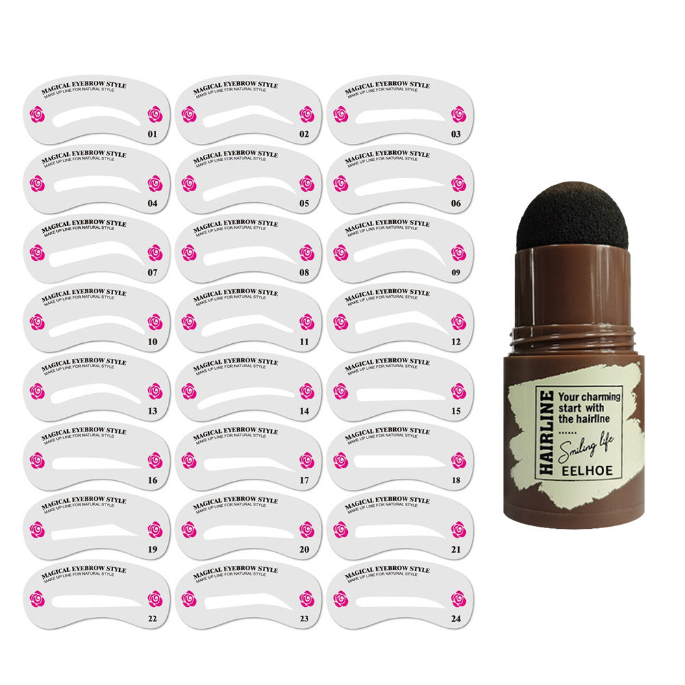 Eyebrow Mold Set Makeup Powder - Opaline Glam Beauty