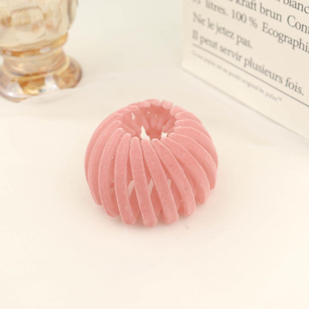 Women’s Hollow Hair Circle Hairpin – Ponytail Headdress - Opaline Glam Beauty