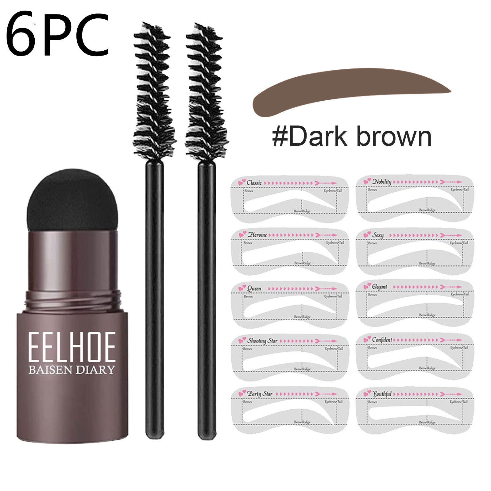 Eyebrow Mold Set Makeup Powder - Opaline Glam Beauty
