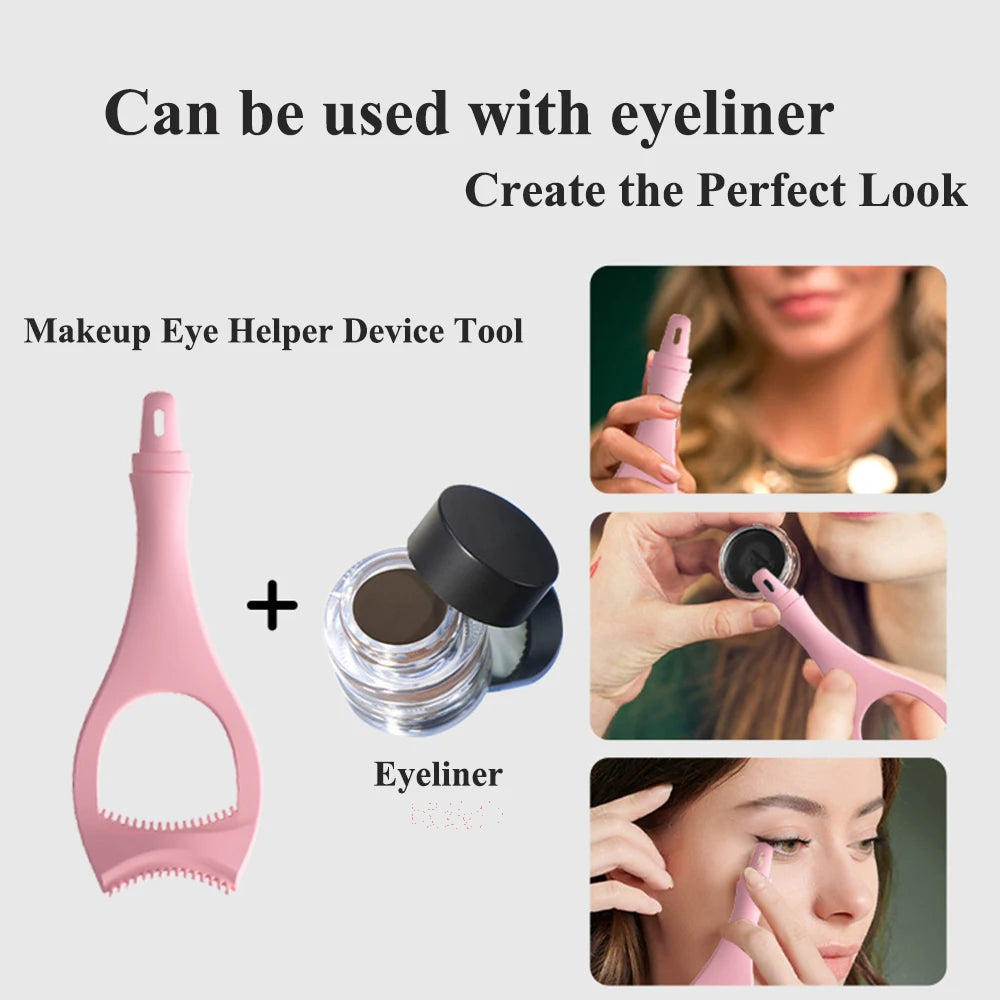 Eyeliner Aid & Eyelash Makeup Guide Tool
