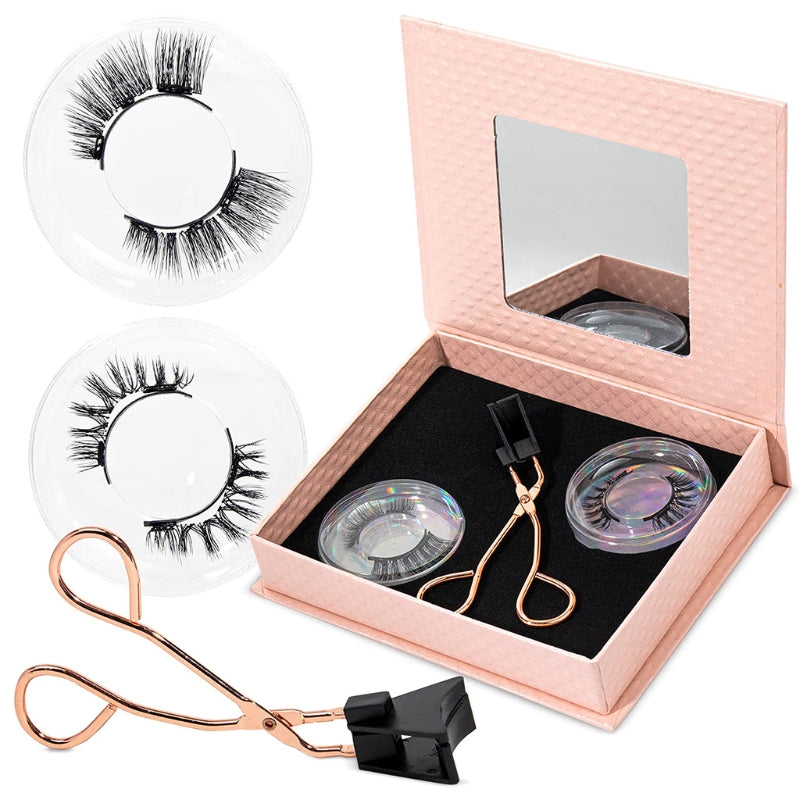 Three Pairs Of Quantum Magnetic False Eyelashes - Opaline Glam Beauty