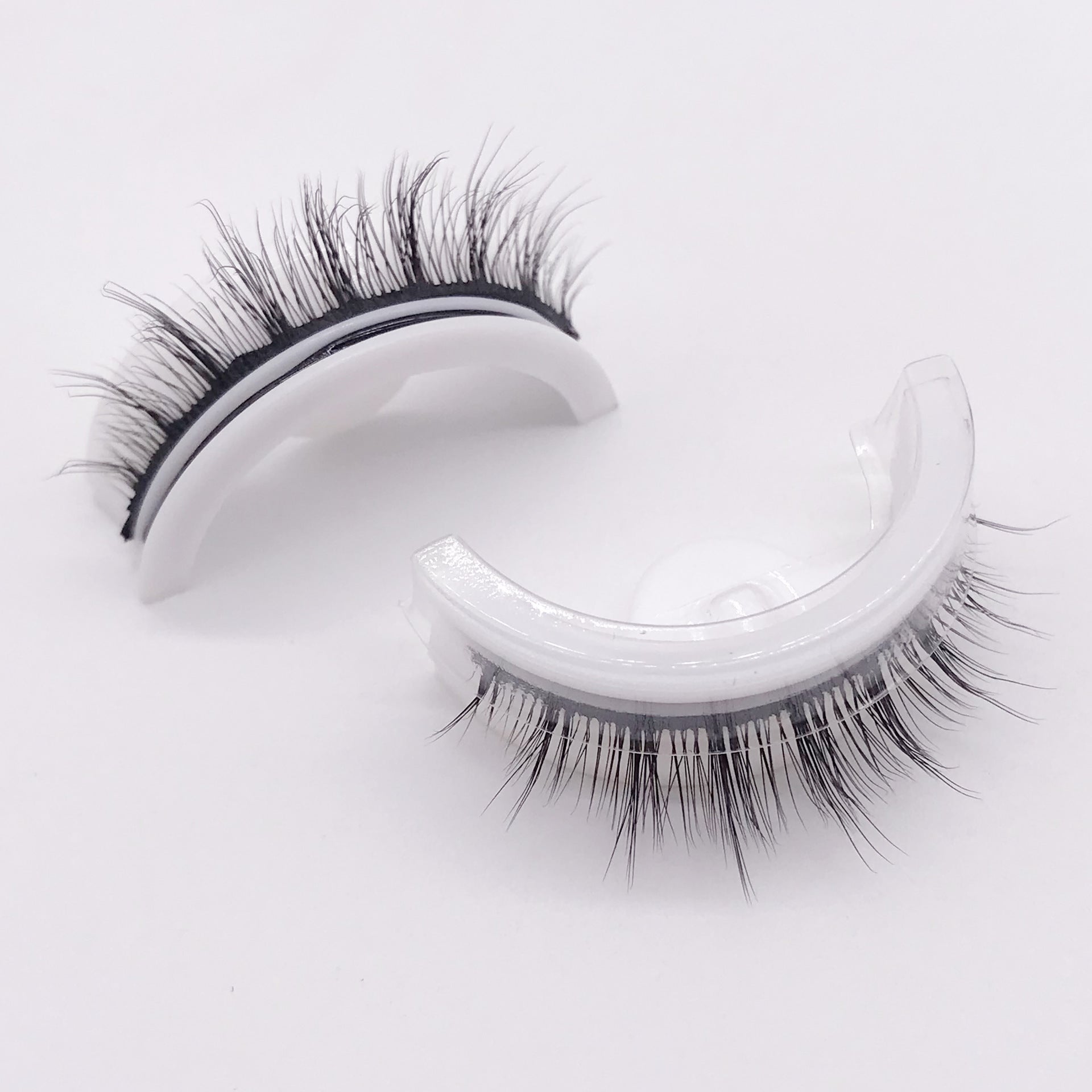 Reusable 3D Mink Lashes Natural False Eyelashes Self Adhesive - Opaline Glam Beauty