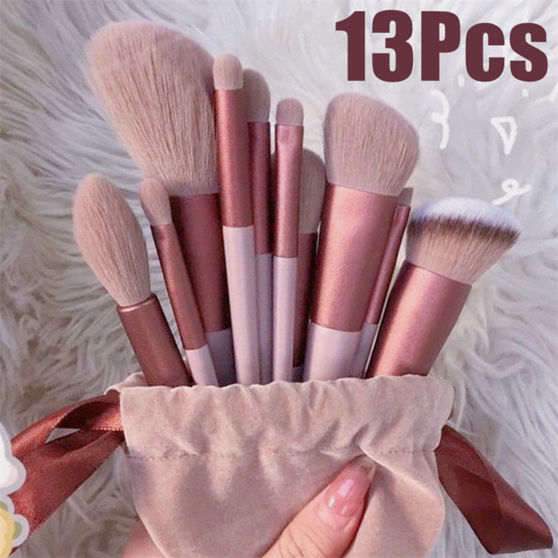 13Pcs Makeup Brush Set Make Up Concealer Brush Blush Powder