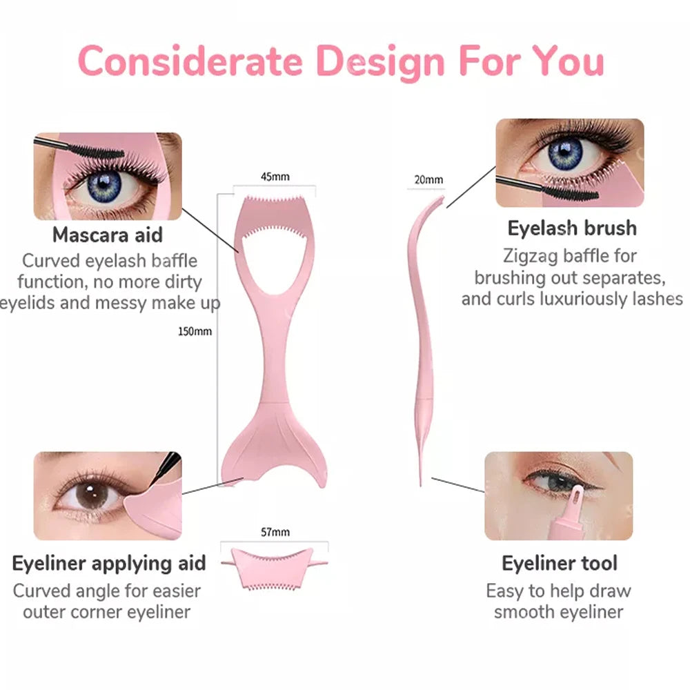 Eyeliner Aid &amp; Eyelash Makeup Guide Tool