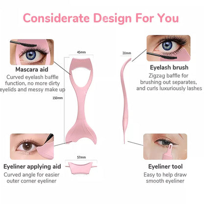Eyeliner Aid &amp; Eyelash Makeup Guide Tool