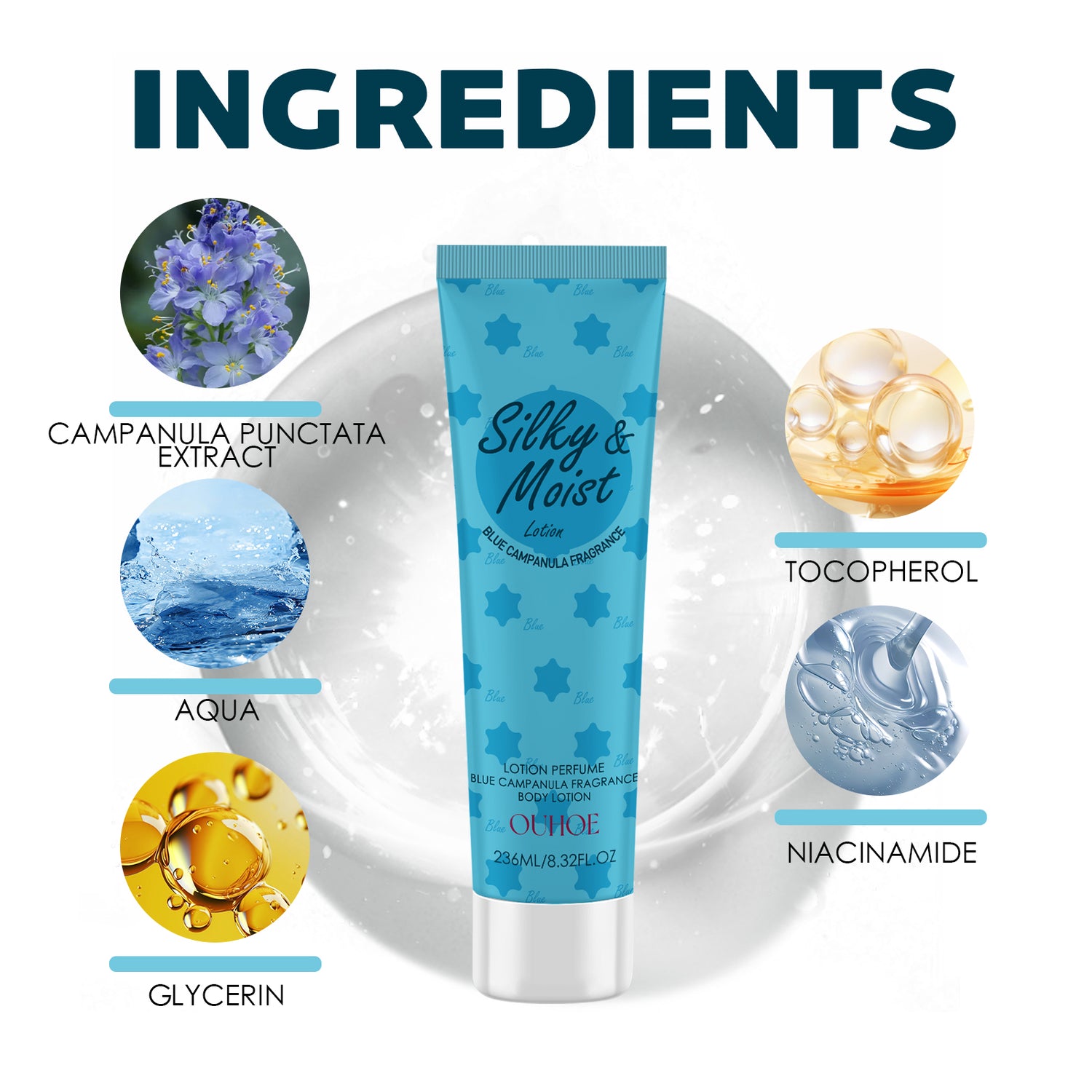 OUHOE Skin Brightening &amp; Moisturizing Body Toner