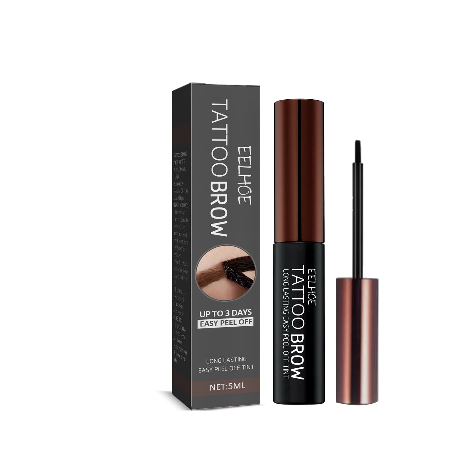 Peel-Off Eyebrow Tint Gel – Waterproof &amp; Smudge-Resistant