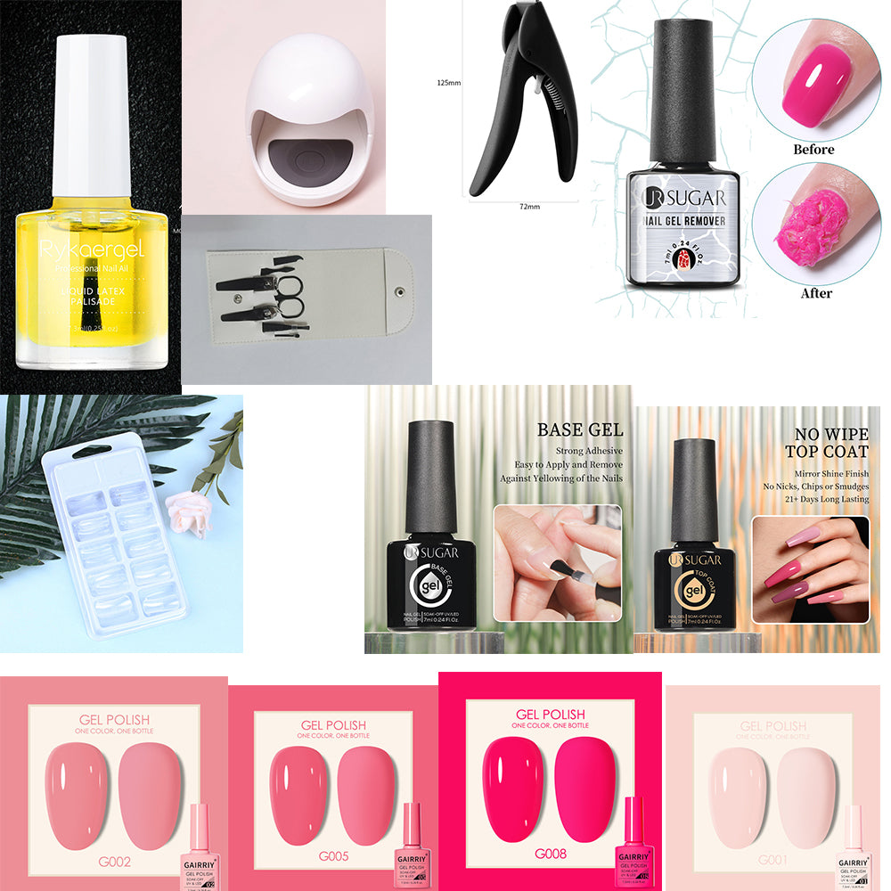 Coco Lasting Light Therapy Nail Polish Gel Set